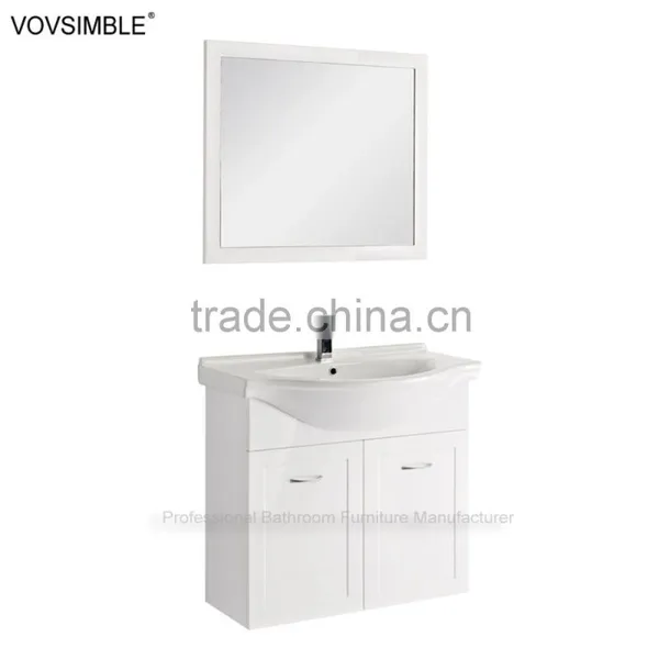 American Style Double Basins Modern Bathroom Vanity photo-5