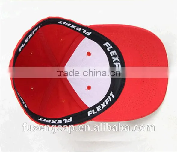2016 Cheap Promotional Cotton Twill Custom Made Fitted Flexfit Baseball Cap Manufacturer photo-6