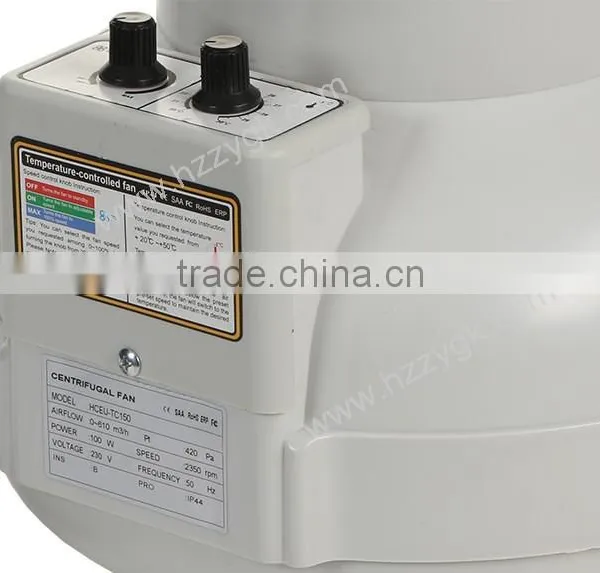 Variable Speed & TEMP Control Axial Flow Type Ventilation AC Inline Duct Fan / 6 Inch Centrifugal Blower Fan photo-6