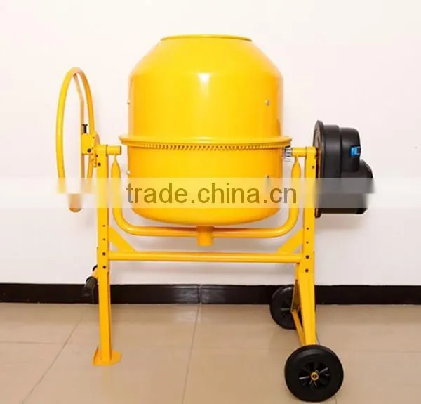 Small Portable Construction Equipment Building Tool Electric Motor Gasoline Engine Concrete Mixer Cement Mixer