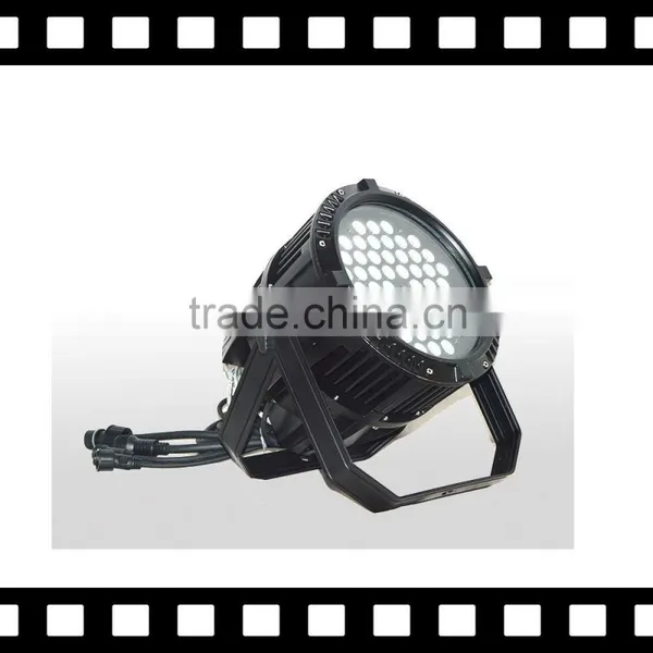 Waterproof Ip64 3w Par Light 54pcs RGBW 4in1,led Par Light 3w photo-3
