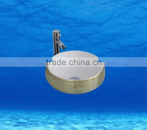 Fashion Designer Bathroom Porcelain House Ware Glass Wash Basins photo-6