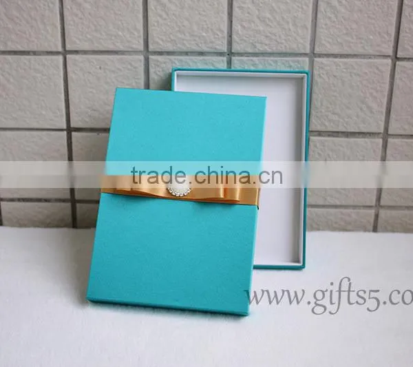 Best Wedding Invitation Card Boxes With Bowknot photo-2