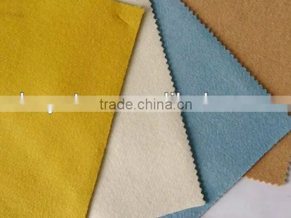 Wool Overcoating Fabric One-side Brushed Woolen Fabric