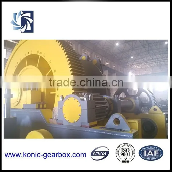 Heavy Duty Large Marine Winch Gearbox With Marine Diesel Engine Supplier Transmission Part
