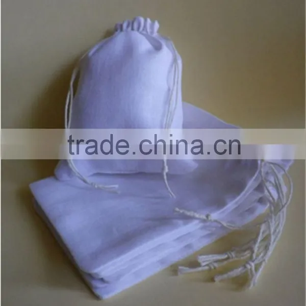 China Factory 100%cotton Muslin Printing Pouch Baby Muslin Pouch photo-2