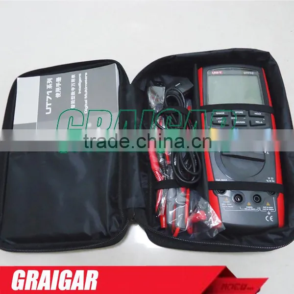 UNI-T Automotive Digital Palm-Size Multimeter UT71C Intellgent Multi-Purpose Meter LCD Voltmeter Ammeter Ohmmeter Auto Range photo-5