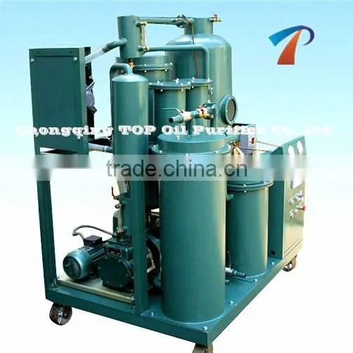 Hot Sale Used Lubricant Oil Cleansing Machine/Refrigeration Oil Purifier/Lube Oil Refinery Plant, Removing Water Gas Particles photo-5
