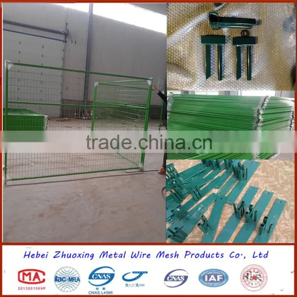 China Factory Welded Metal Panels Galvaznied Temporary Fence photo-3