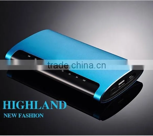 Metal Fashion OEM Customized Logo 12000mAh New Design Power Bank External Battery Charger Pack for IPhone, IPad, Samsung, photo-3