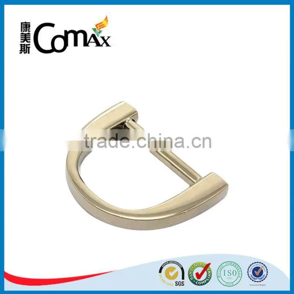 Zinc Alloy Gold Handbag Metal Flat d Ring photo-5