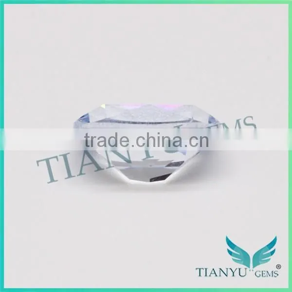 7x9mm Sea Blue Green Color 105# Cushion Shape Synthetic Spinel Gemstone Semi Precious Stone photo-4