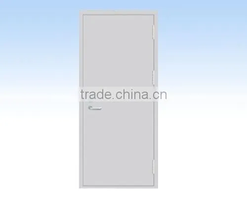 High Quality Steel Fire-proof Doors Blue Color With Different Fire-proof Grade photo-3