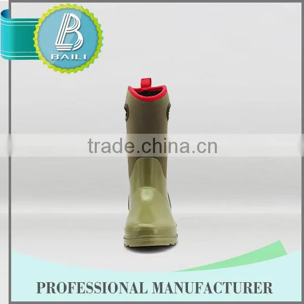 2016 Top Quality Home-use Environmental White Rain Boots photo-2