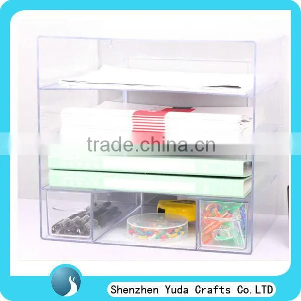 acrylic file rack,acrylic file case,file cabinet drawer dividers