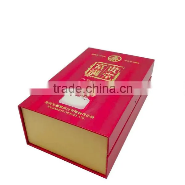 Chinese Factories Wholesale Custom Cardboard Wine Box, Fashion Beautiful Gift Box photo-3