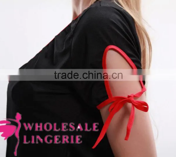 Sexy Good Quality Nurse Balck Costume Dress Hot Selling photo-6