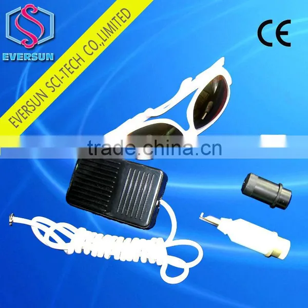 Telangiectasis Treatment Hot Sale Q Switched Nd Yag Laser Tattoo Removal Nd Yag Laser Tattoo Removal Machine With CE 1000W photo-6