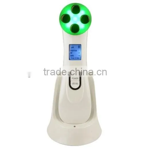 2016 EMS+RF+LED Therapy Good Seller Radio Frequency Skin Health Device for Women Use Facial Toner Machine With Heat Energy photo-4