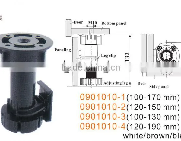 Plastic Furniture Leg Extenders for Cabinet Leg photo-2
