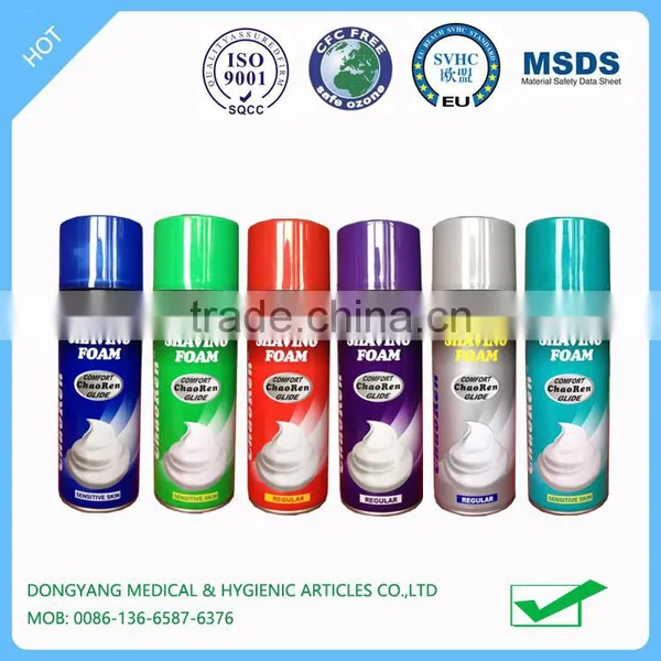 personal care CHAOREN shaving foam 400ml six colors
