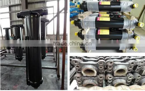 High Quality Heavy Duty Tie Rod Double Acting Hydraulic Cylinder photo-4