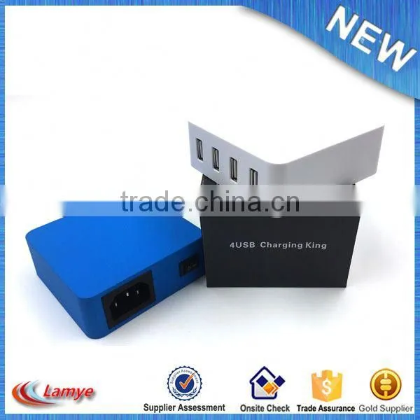 Ce Rohs 5v 5a 4 Port Usb Wall Charger for Travel photo-2