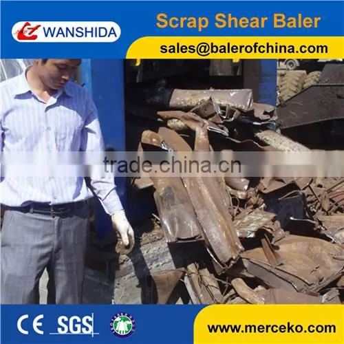 Hydraulic Scrap Metal Shear Baler photo-5