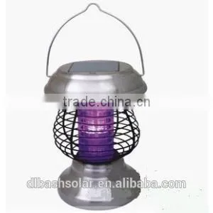 Protable Solar Light Iron UV Solar Mosquito Killer Lantern photo-3