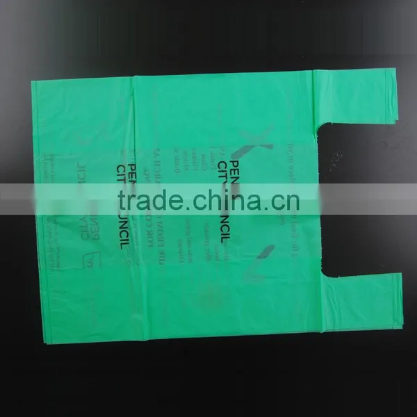 Hot Sale 100%Biodegradable&Compostable Vest Bag photo-2