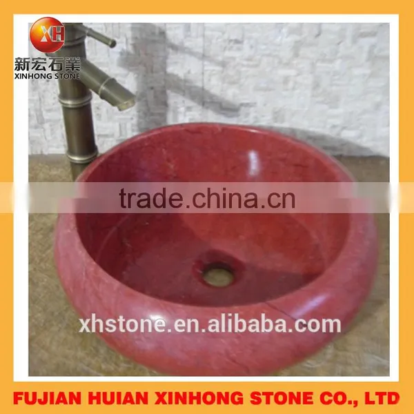 Irregular Shape Marble Hand Washing Stone Wash Basin photo-2
