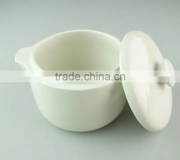 White Good Porcelain Used Stew Cup For Restaurant photo-2