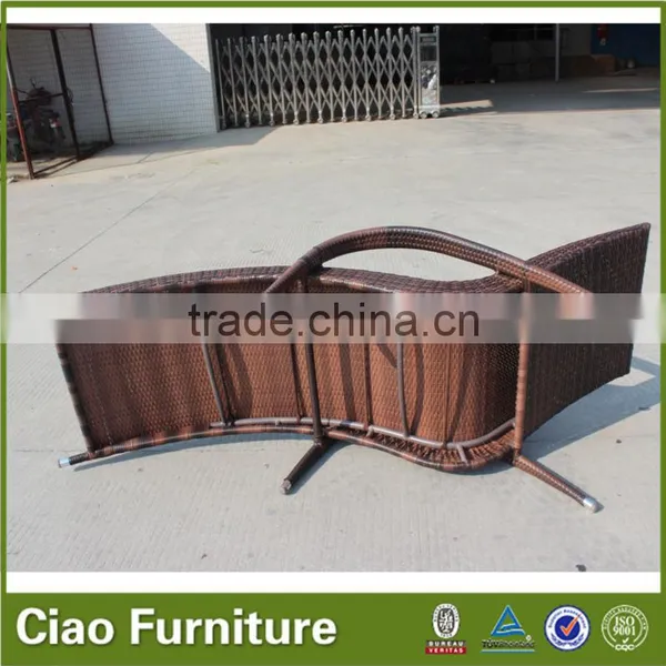 Casual Sunbathing Lounge Swimming Pool Rattan Chair photo-5