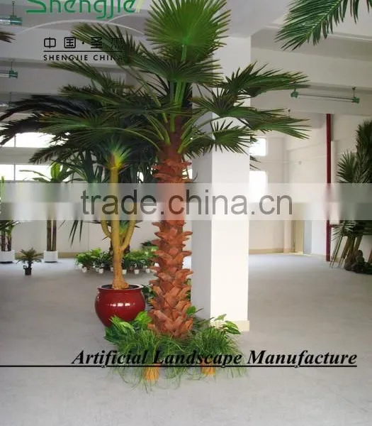 Tall Artificial Trees Artificial Fan Palm Trees Make in China With Cheap Price Palm Tree for OUTDOOR Decoration photo-3
