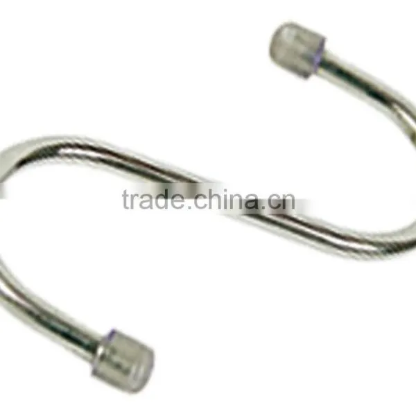 Wall Coat Hat Hooks Hardware S Meat Hook Slatwall Display Hook SWIVEL HOOK photo-2