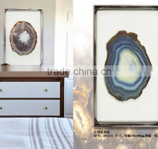 Framed Handmade Agate Shadow Boxes Wholesale photo-3