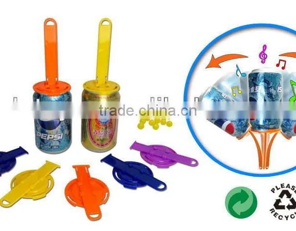 2014 Newly-developed DIY Plastic Can Maracas