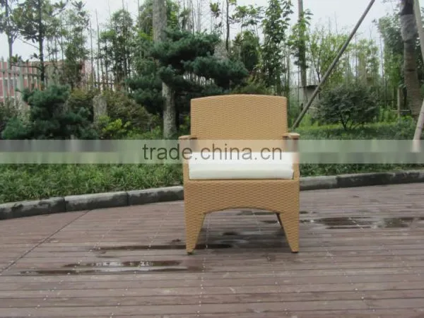 Luxury Garden Dining Set 6 Chairs Dining Set Uesd Rattan Outdoor Furniture photo-6