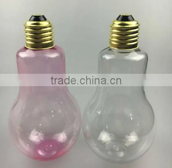 50ml 100ml Light Bulb Shaped Plastic Bottle Shaker photo-4