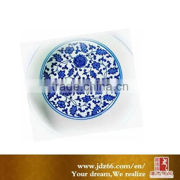 Delicate Design Excellent Quality Blue and White Porcelain Flower Pots Wholesale for Garden Decor photo-5