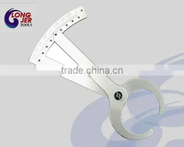 1/16 Inch - 2 Inch Aluminum Thickness Gauge Meter Outside Caliper With Scale for Measuring Tools photo-2