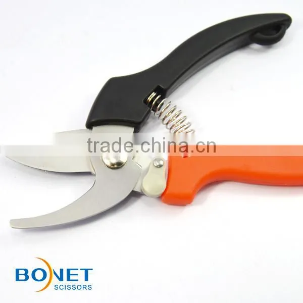 SGA0011 8" Sharp Cutting Edge and Curve Blade Garden Bypass Floral Scissors Shears photo-2