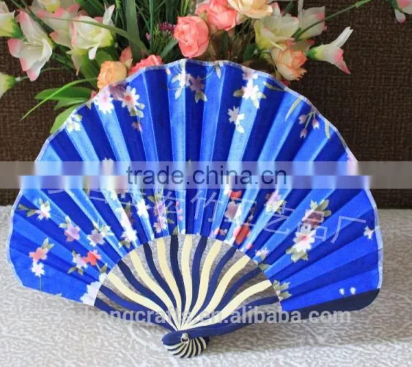 Best Gift Bamboo Fabric Hand Fan photo-4
