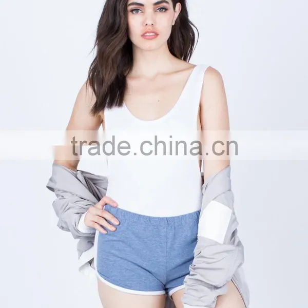 Dri Fit Shorts Wholesale Super Soft Cotton Spandex Striped Sporty Microfiber Softball Shorts Women photo-4