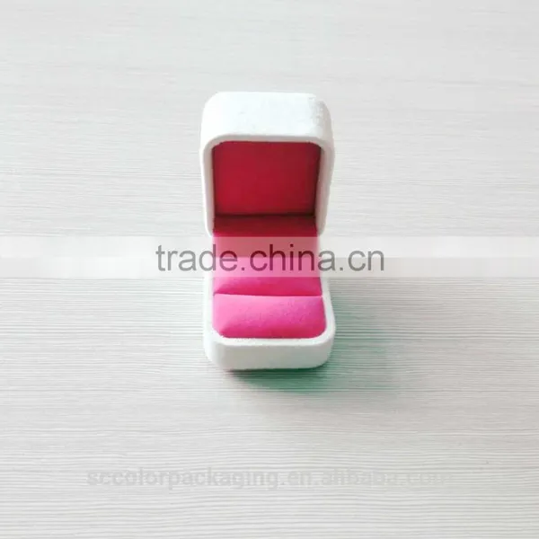 Zeal-x Custom Logo Specical Paper , Paperboard Jewellery Packing Box for Ring Chain Gift Packing photo-4