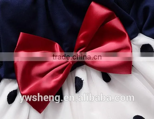 Hot Children Dress for 2-7 Year Old Little Girl Party Dress Picture Children Frocks Design photo-6