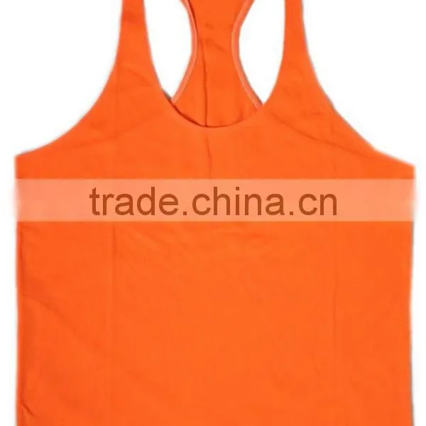 Promotional y Back Mens Tank Top/ Custom Sportswear Tank Top Made in China/ Wholesale China Manufacturer Tank Top photo-4