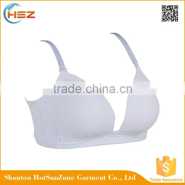 HSZ-58065 Hot Selling Beautiful Women Plus Size Bra Design China Sexy Bras photo-4