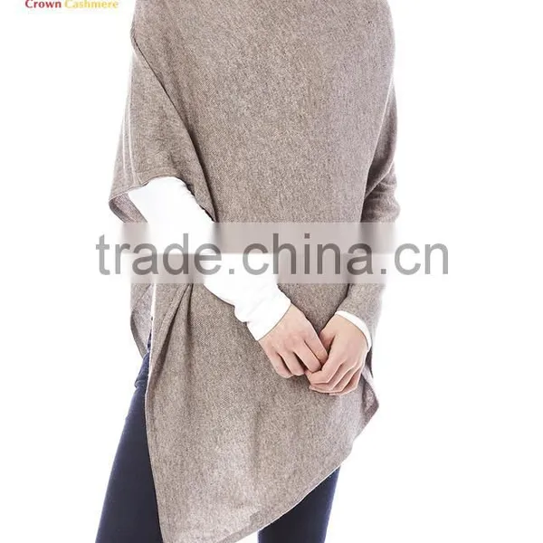 New Fashion Cashmere Wool Wrap Poncho Autumn Cashmere Poncho photo-3