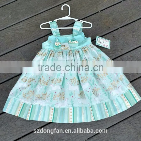 Toddler Girls Unicorns Magic 1st Birthday Dress photo-2
